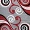 Flash Furniture Red 6' x 9' Distressed Abstract Area Rug OKR-RG1100-69-RD-GG - alternate 7